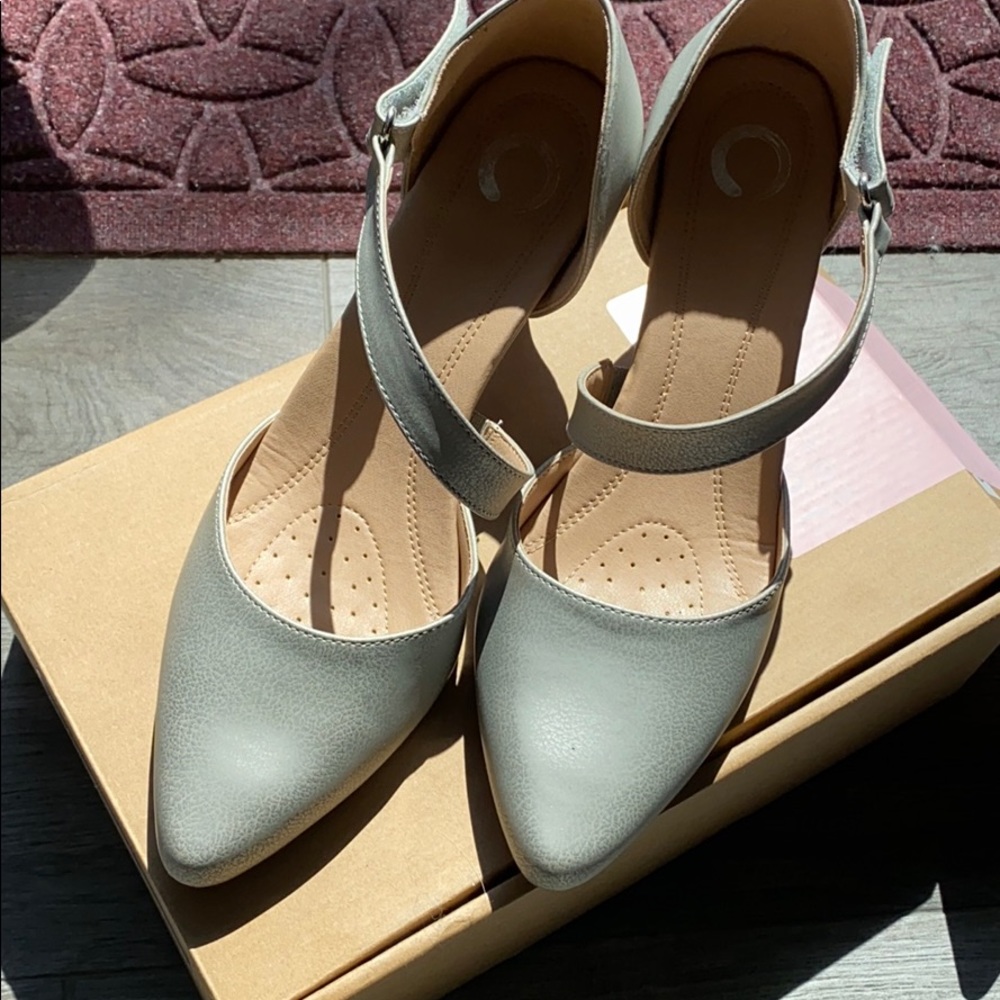 Silver heels